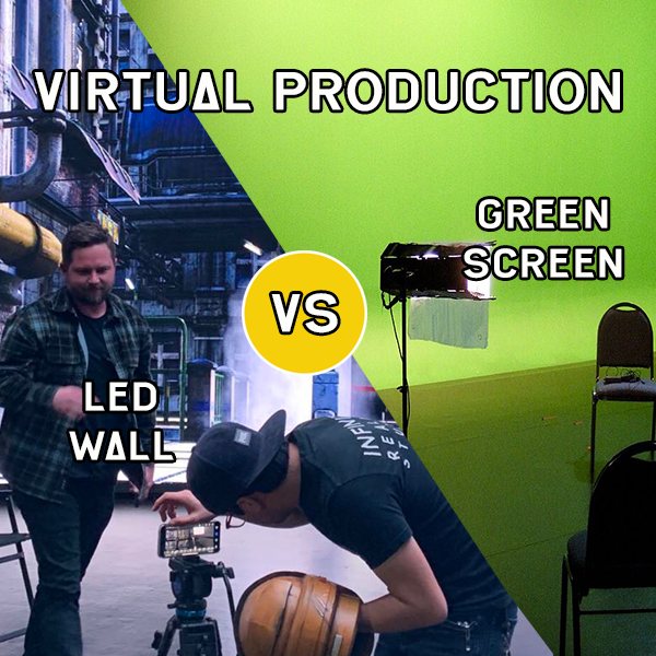 Green Screen vs LED Wall for Virtual Production: A Technical Comparison